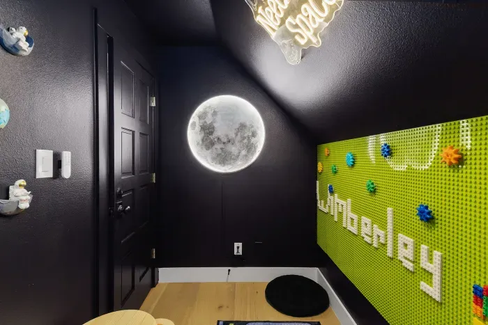 Moonlight in Kids Playroom