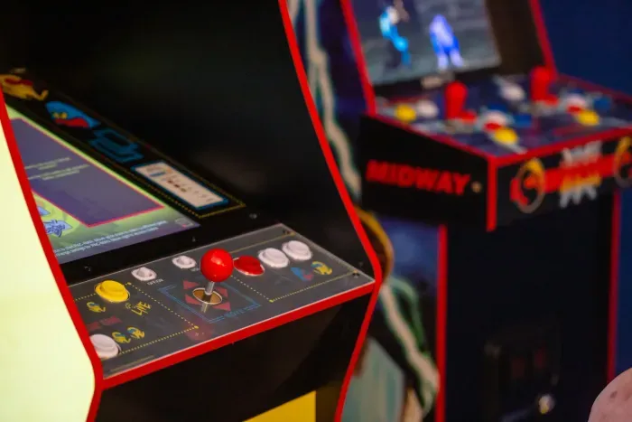 Arcade Games in Game Room