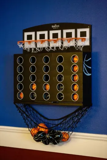 Connect 4 Basketball in Game Room