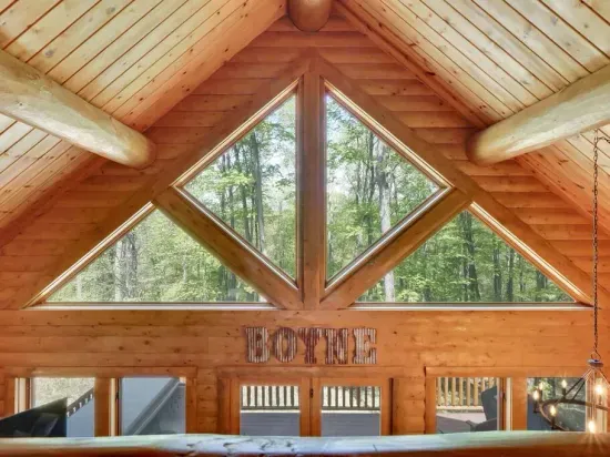 Snow and Swing Mountain Cabin