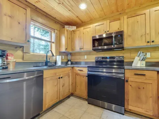 Snow and Swing Mountain Cabin
