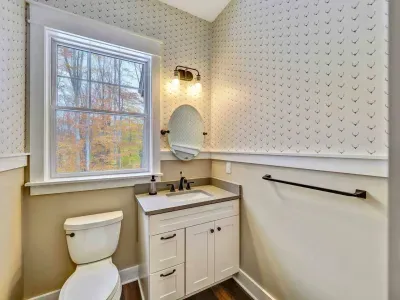 1/2 Bath off kitchen Main