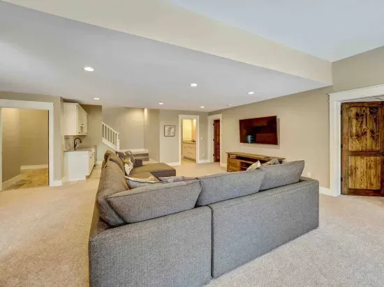 Lower Level Great Room Walkout