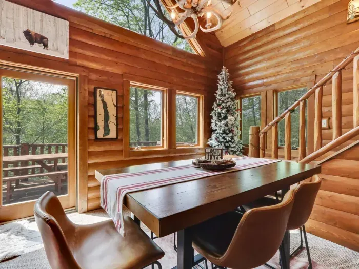 Main level dining table