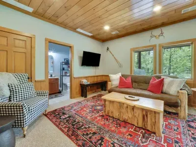 Lower level family room