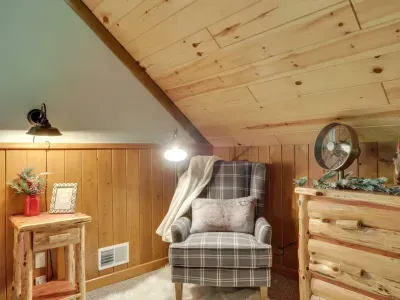 reading chair in master bedroom