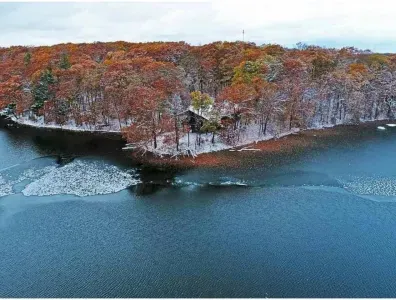 House on the tip of the peninsula