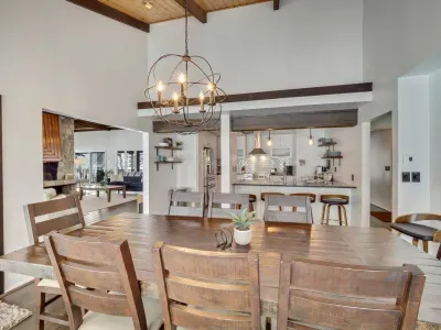 Upper Dining Room and Kitchen