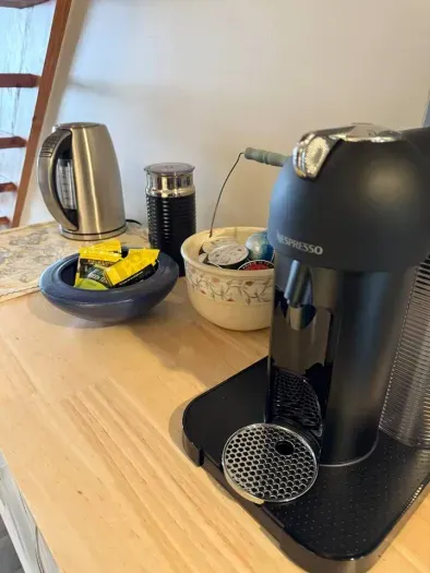 Coffee and tea station