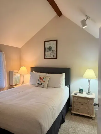 Main floor queen bed