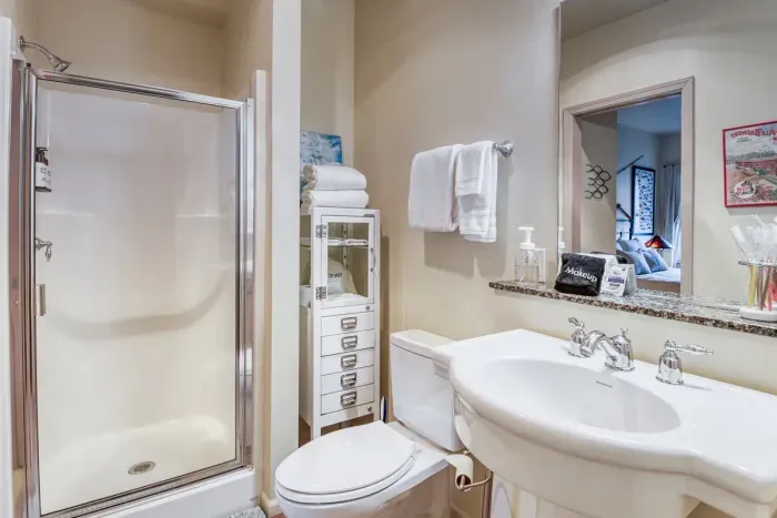 Ground Floor Bath with Shower Only