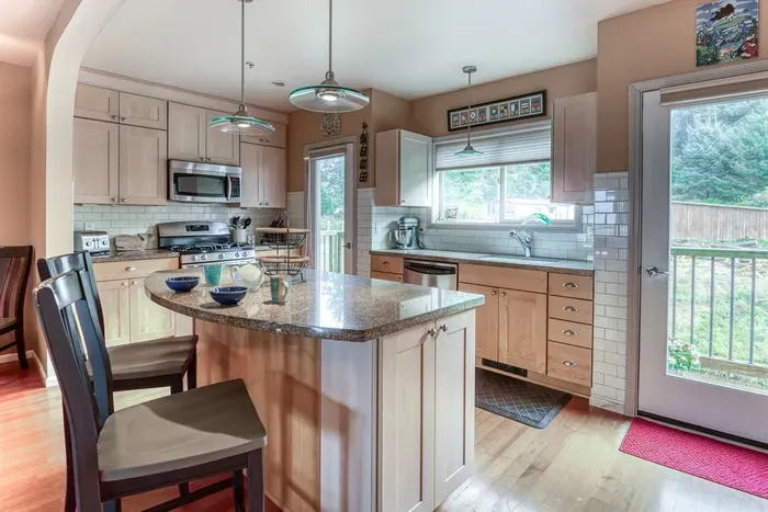 Kitchen with a Large Island