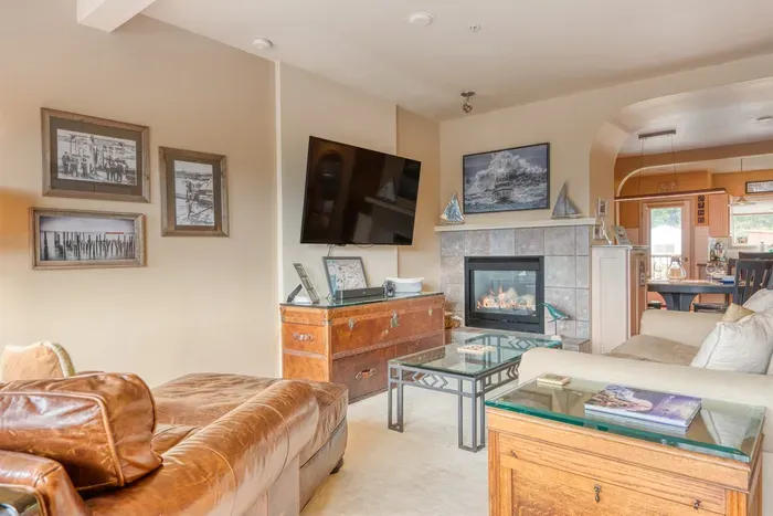 Fireplace in the Living Room