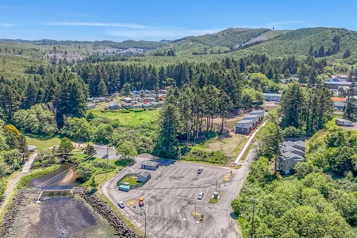 Looking South from Harbor Parking