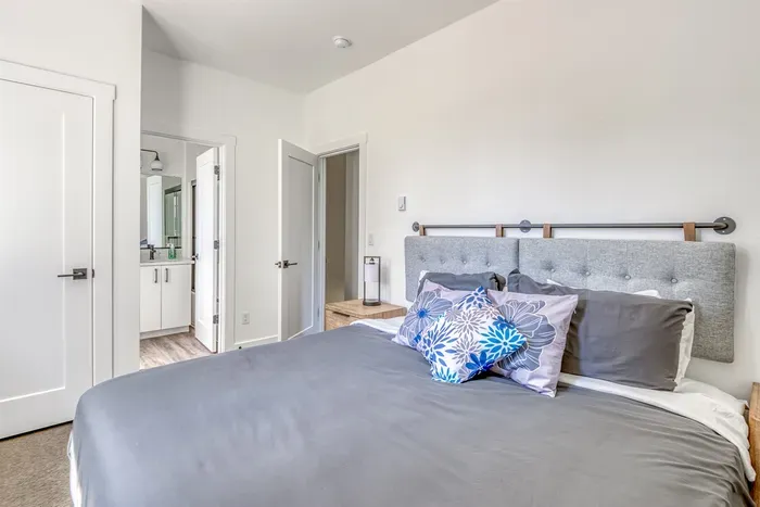 Primary Bedrom with Door