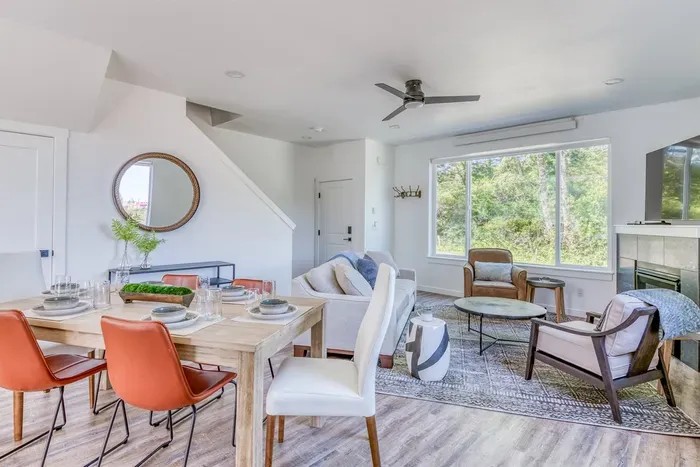 Dining Room into Living Room