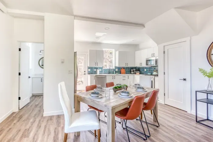 Dining Room into Kitchen