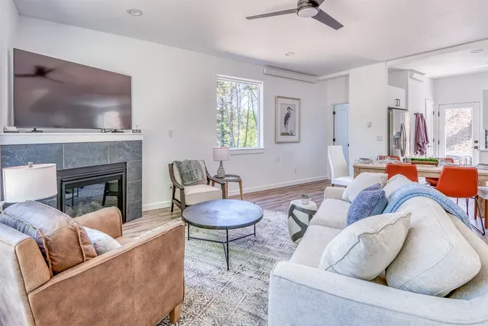 Living Room into Dining Room