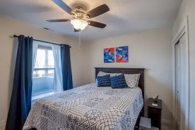 Queen Bed Downstairs