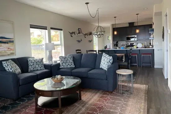 Living Room into Dining