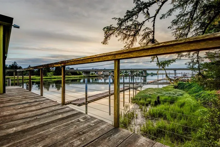 Bridge over the Siletz River