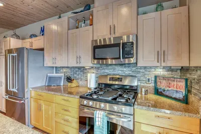 Gas Kitchen Stove - Fully Stocked Kitchen