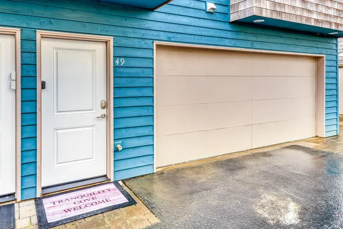 Property Entry and Garage