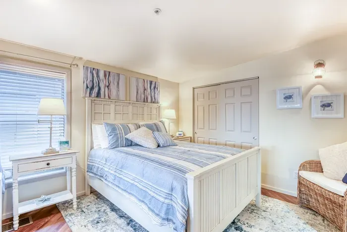 Queen Bedroom off of the Great Room