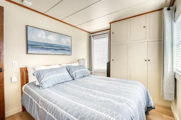 Queen Bed and Wardrobe