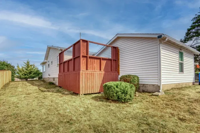View of the Back Deck