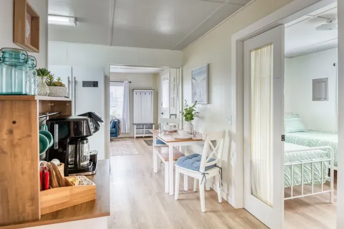 Looking from Back to Front of House