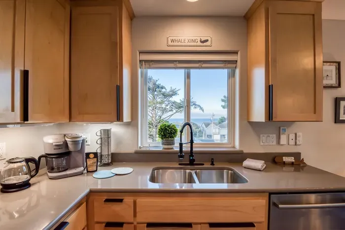 Ocean View Kitchen Sink