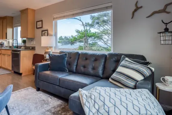Chaise Sofa to relax and watch the view
