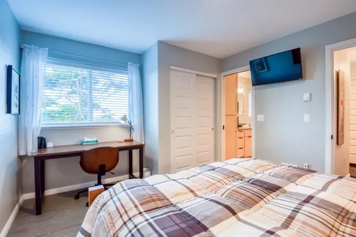 Desk Area in Downstairs Bedroom