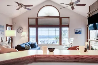 Tall Ceiling Living Area