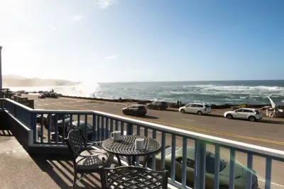 Deck Views of the Depoe Bay Seawall