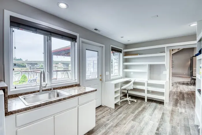 Laundry Room with Desk