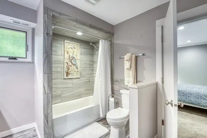 Jack and Jill Bath Tub Shower