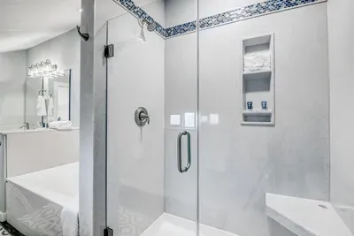 Main Suite Shower Separate from Soaking Tub - 3rd Level