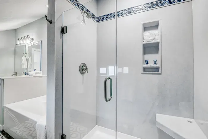 Main Suite Shower Separate from Soaking Tub - 3rd Level