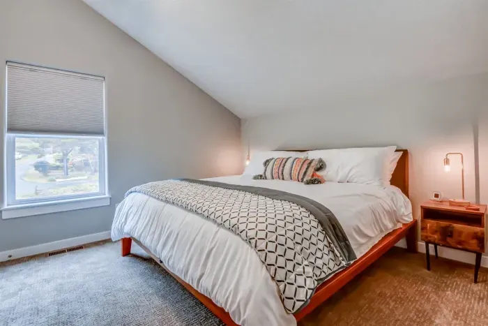 King Size Bedroom  on the 3rd Level