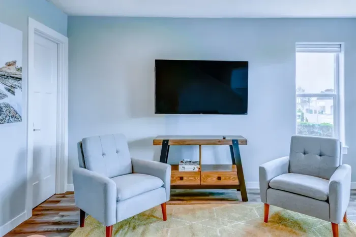 Large Screen ROKU TV in Family Room