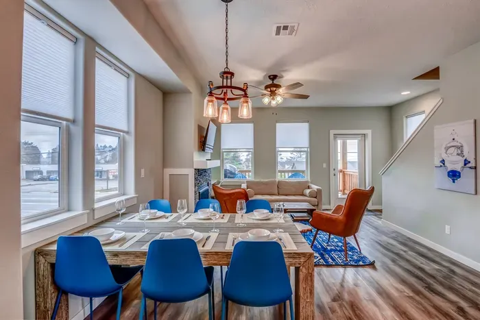 2nd Level view from the Kitchen.