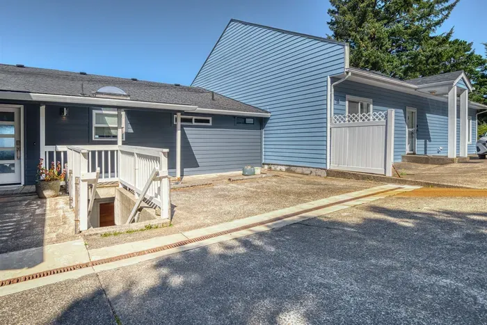 Private Parking in Back