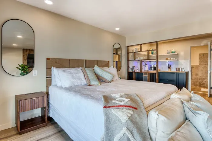 Looking into the Kitchen area