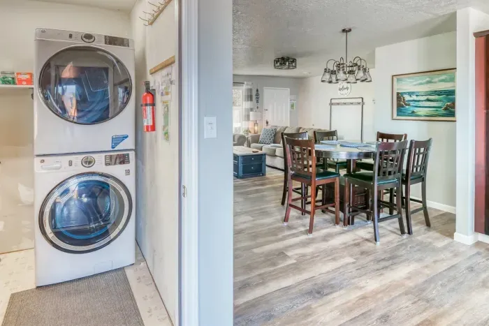 Front Loading Stack Washer and Dryer