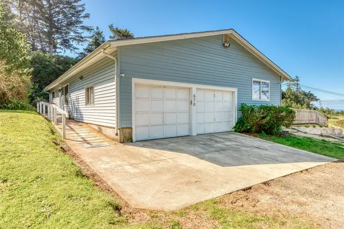 Handicap Ramp Access and Parking on Garage Slip