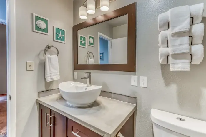 The Main Bathroom - Across from Middle Bedroom and Near Family Room