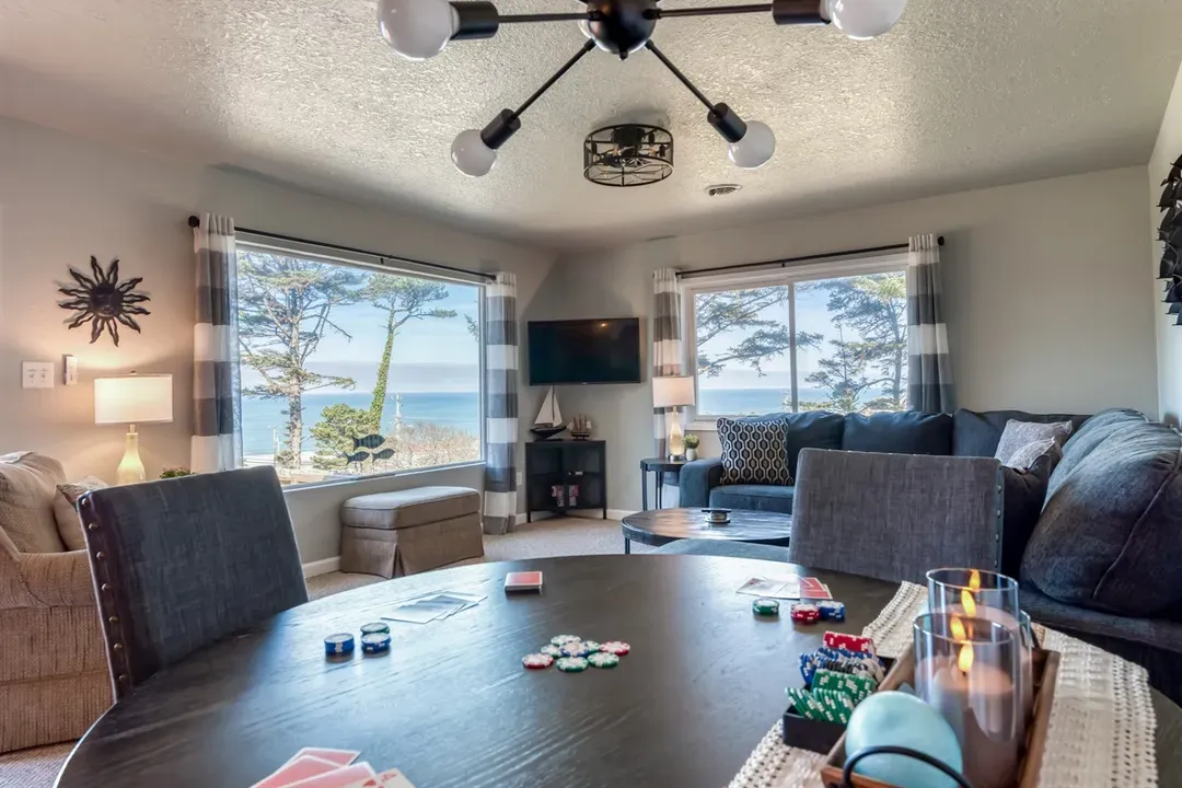 Game Table in Main Living Room