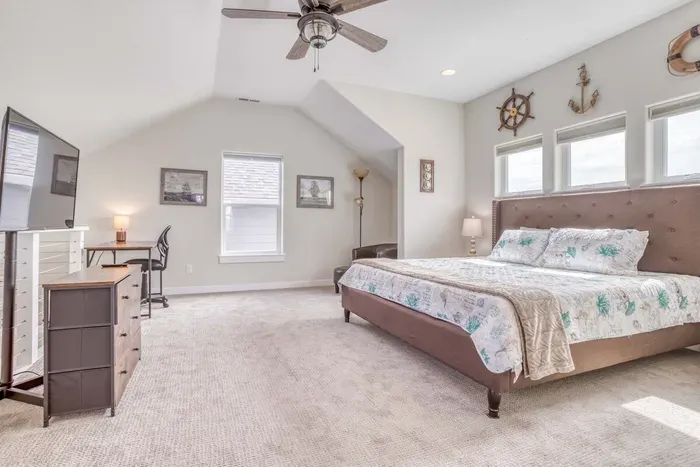 Whale Tale & Arcade-Master Bedroom